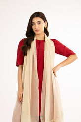 1 Piece Chiffon Embroidered Dupattas/Stoles (FD0043)